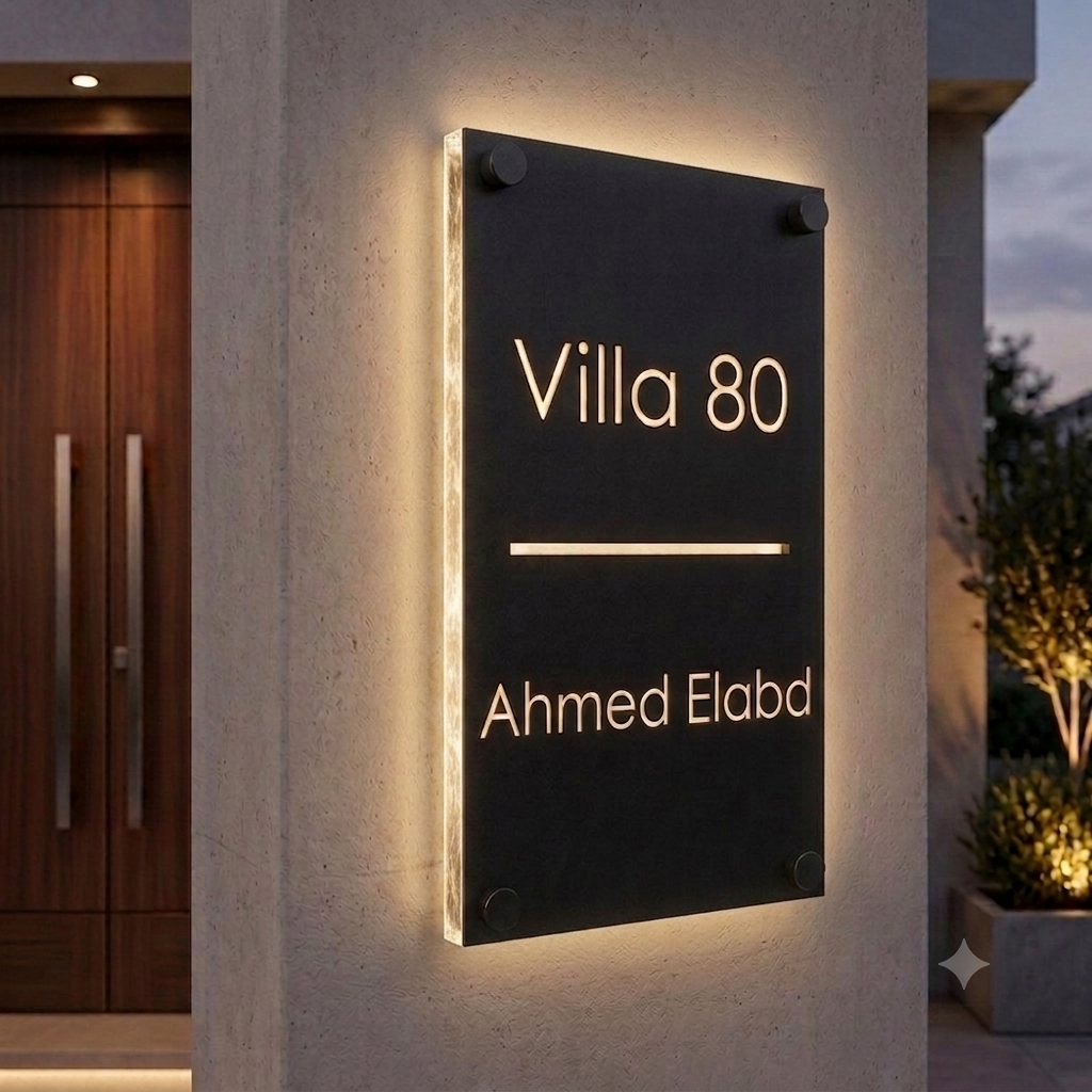 Led Acrylic Sign , Style 3