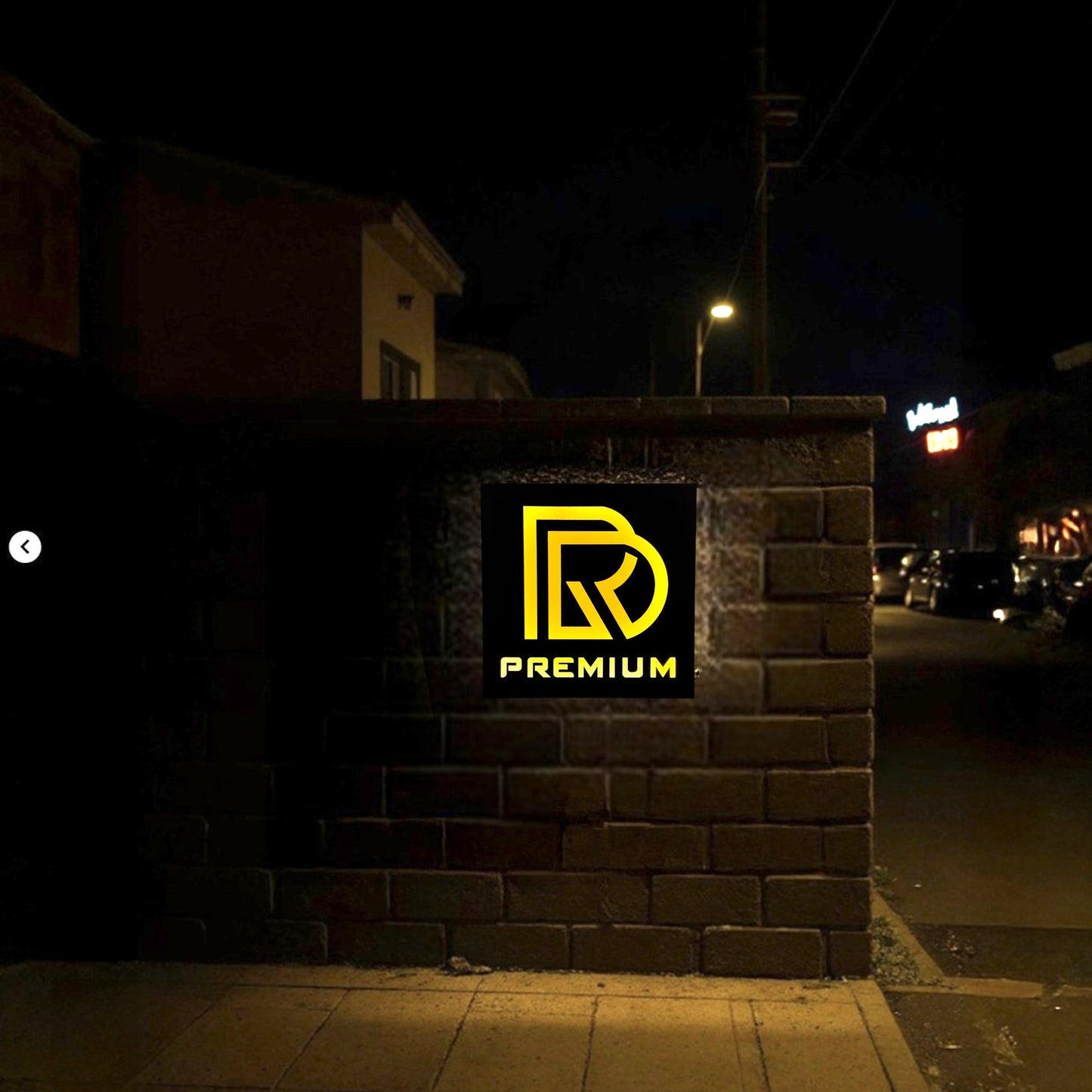 Led Metal Sign , Logo Style 1