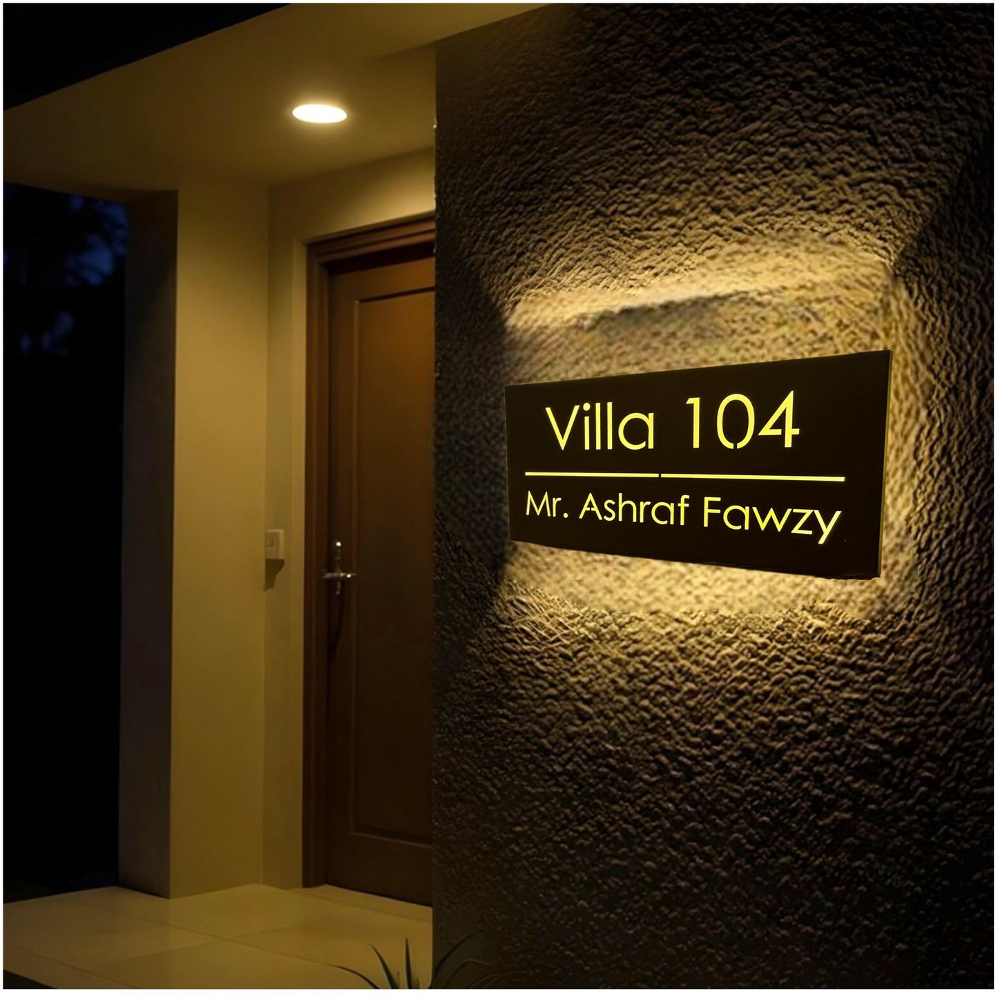 Led Metal Sign , Style 2