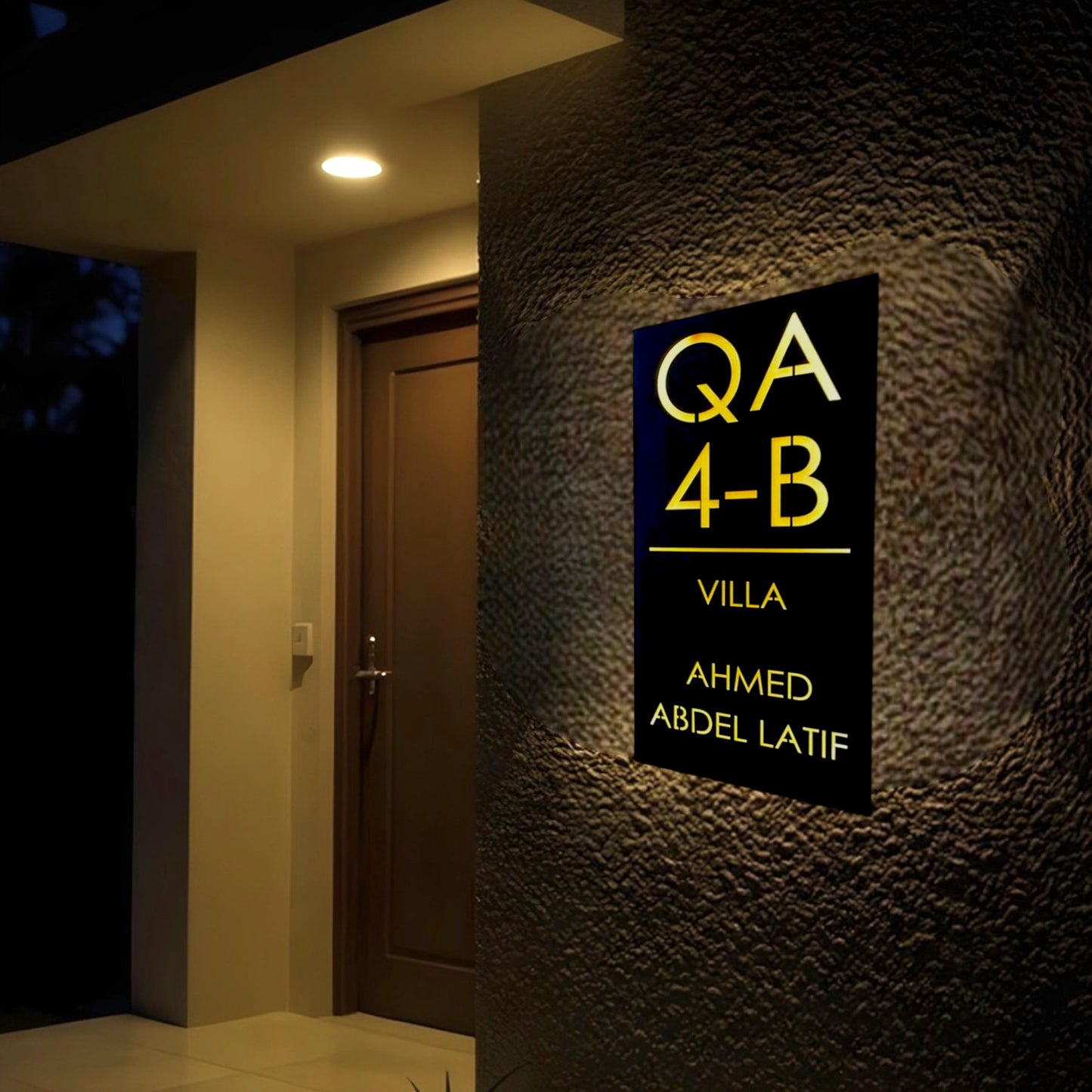 Led Metal Sign , Style 6