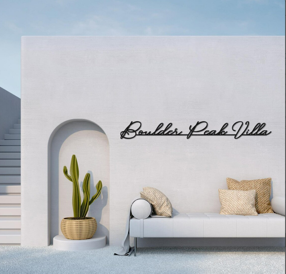 Villa Sign type 5