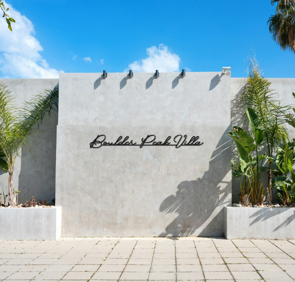 Villa Sign type 5