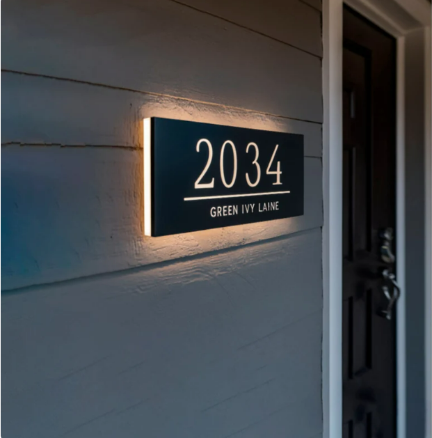 Led Metal Sign , Style 2