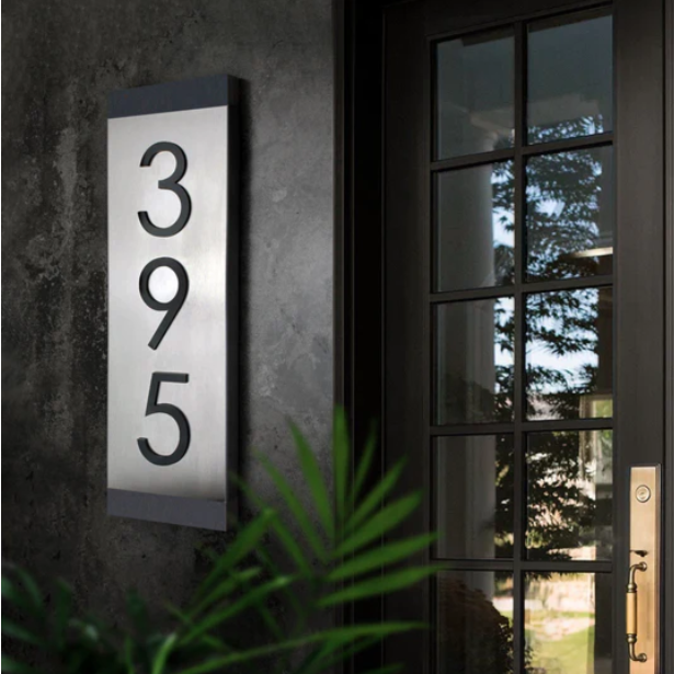 Stainless * Metal Sign - Embossed Triple Metal Sign -