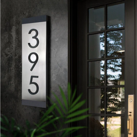 Stainless * Metal Sign - Embossed Triple Metal Sign -