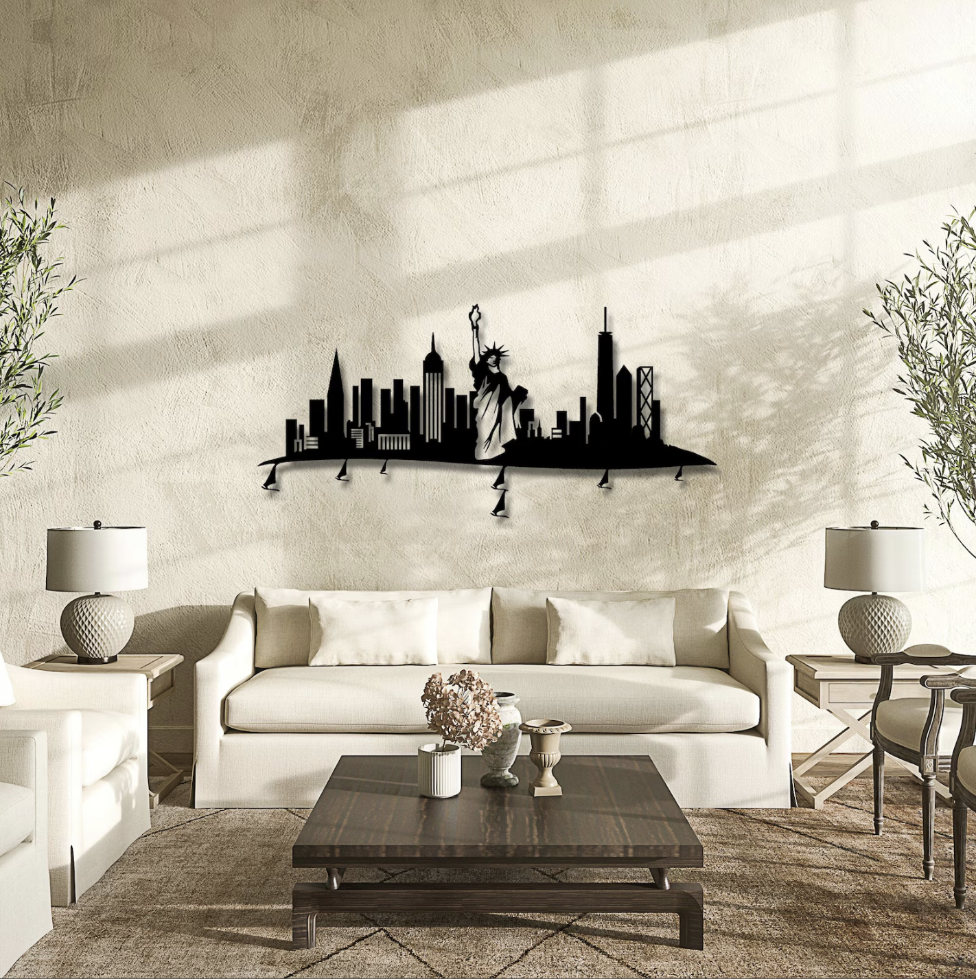 New York City Metal Wall Art - Modern Steel Decor - Home Decor