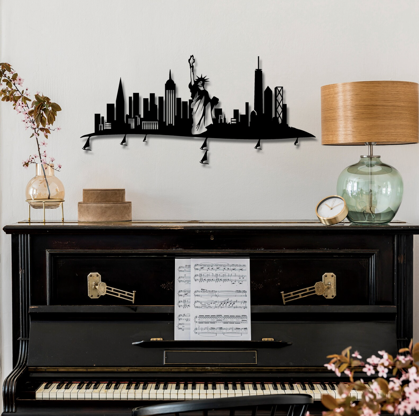 New York City Metal Wall Art - Modern Steel Decor - Home Decor