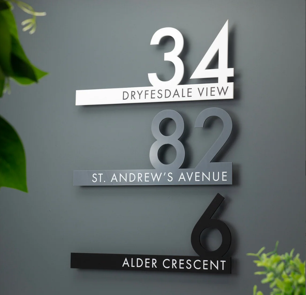 3D Acrylic Sign