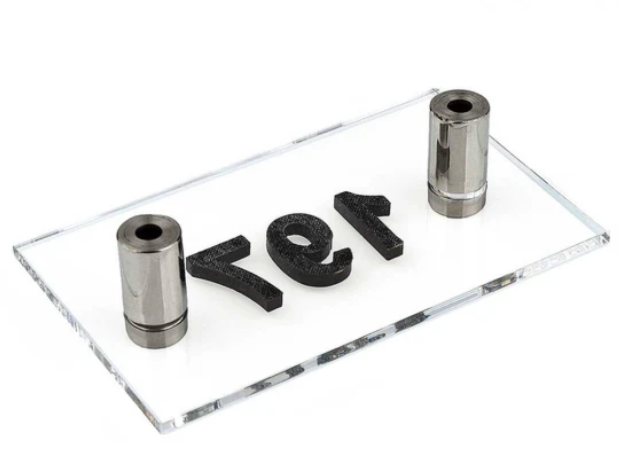 A Number, Acrylic Sign, Office Decor