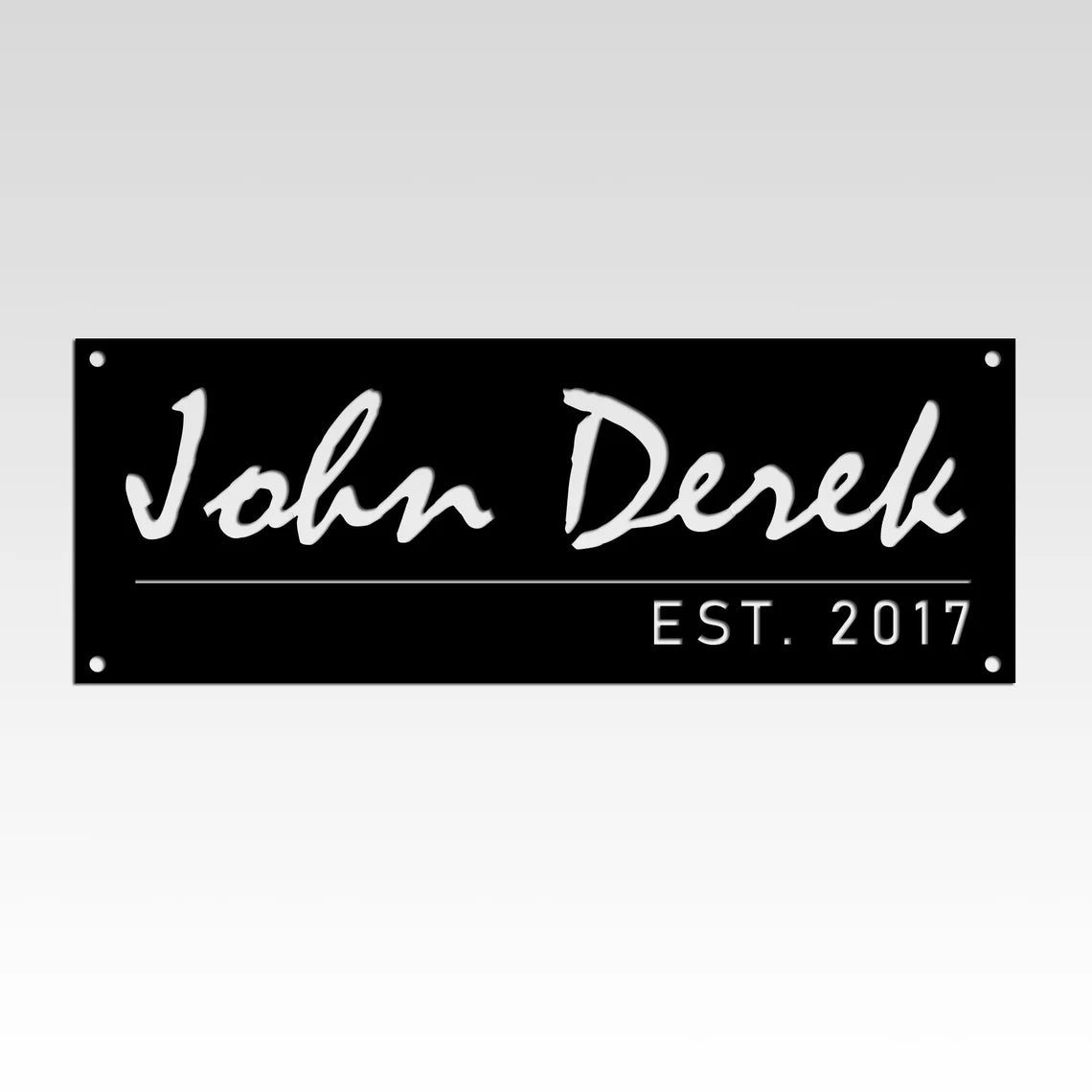 Metal Door Sign , Style 6