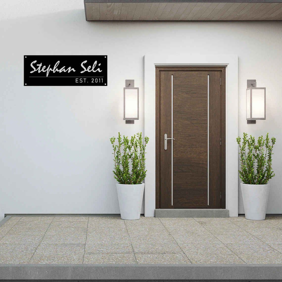 Metal Door Sign , Style 6