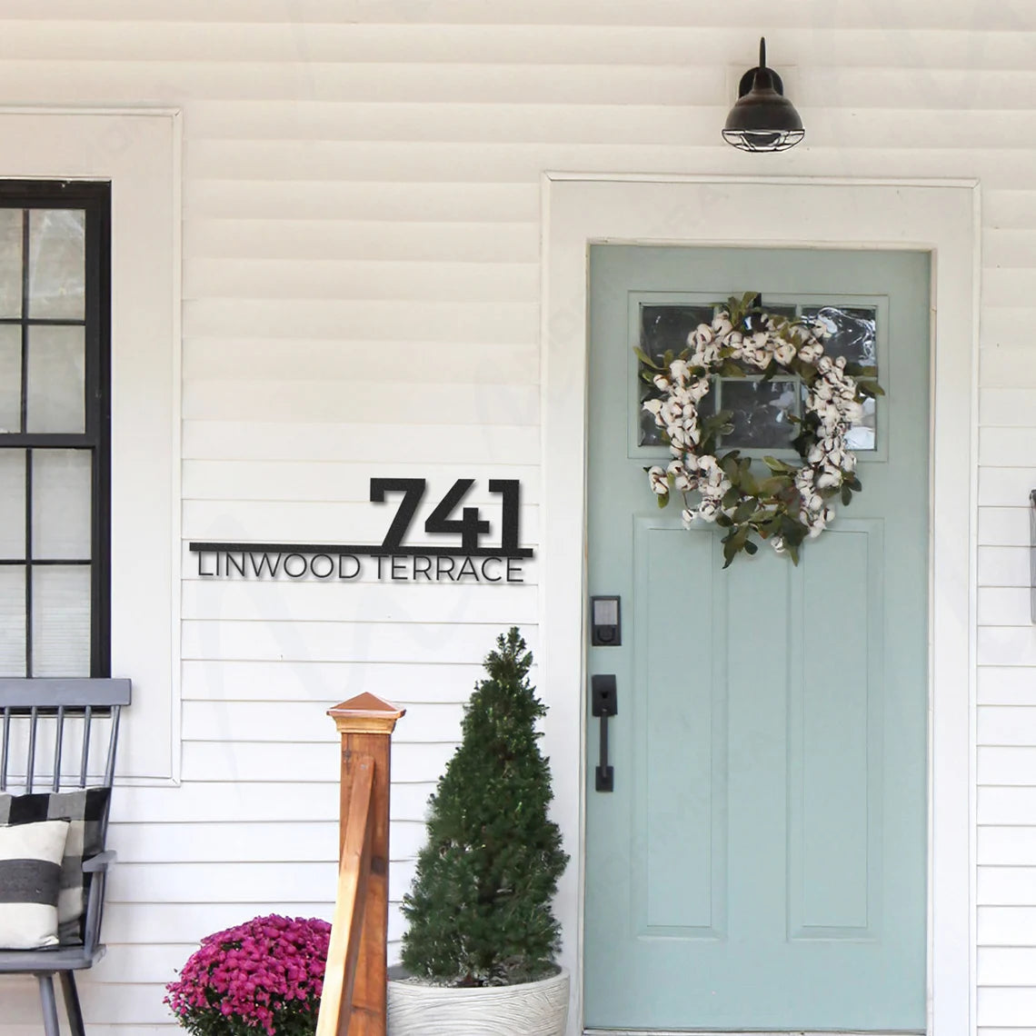 Metal Door Sign . Style 3