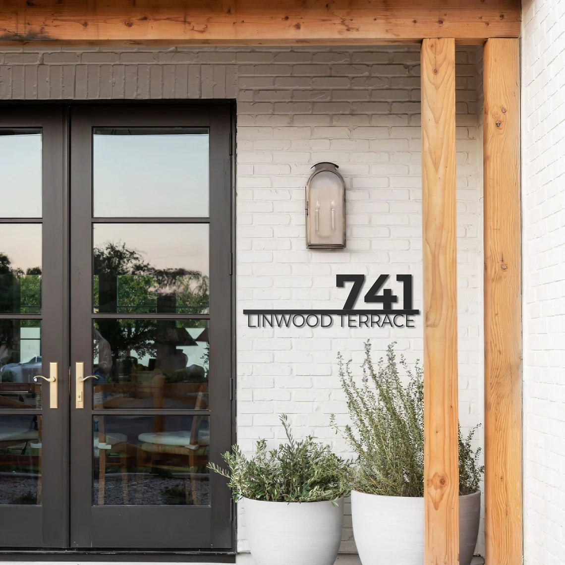Metal Door Sign . Style 3