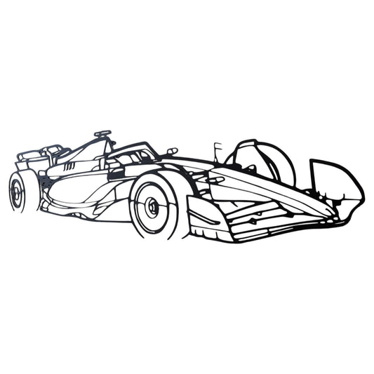 Formula One Race Car  , Metal Wall Art - Modern Steel Decor - Home Decor