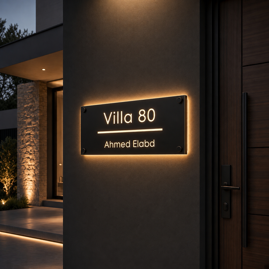 Led Acrylic Sign , Style 2