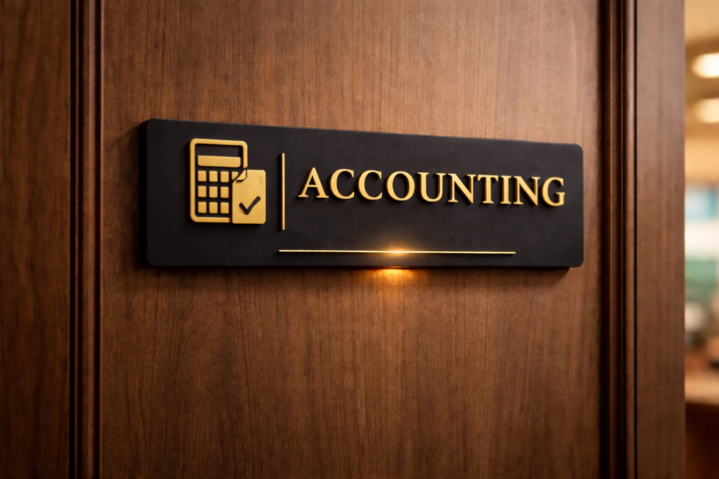 Full Office Set - " With ICONS " , Gold