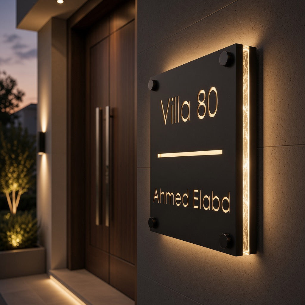 Led Acrylic Sign , Style 1