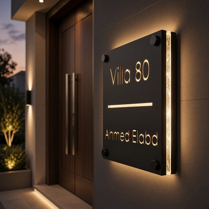 Led Acrylic Sign , Style 1