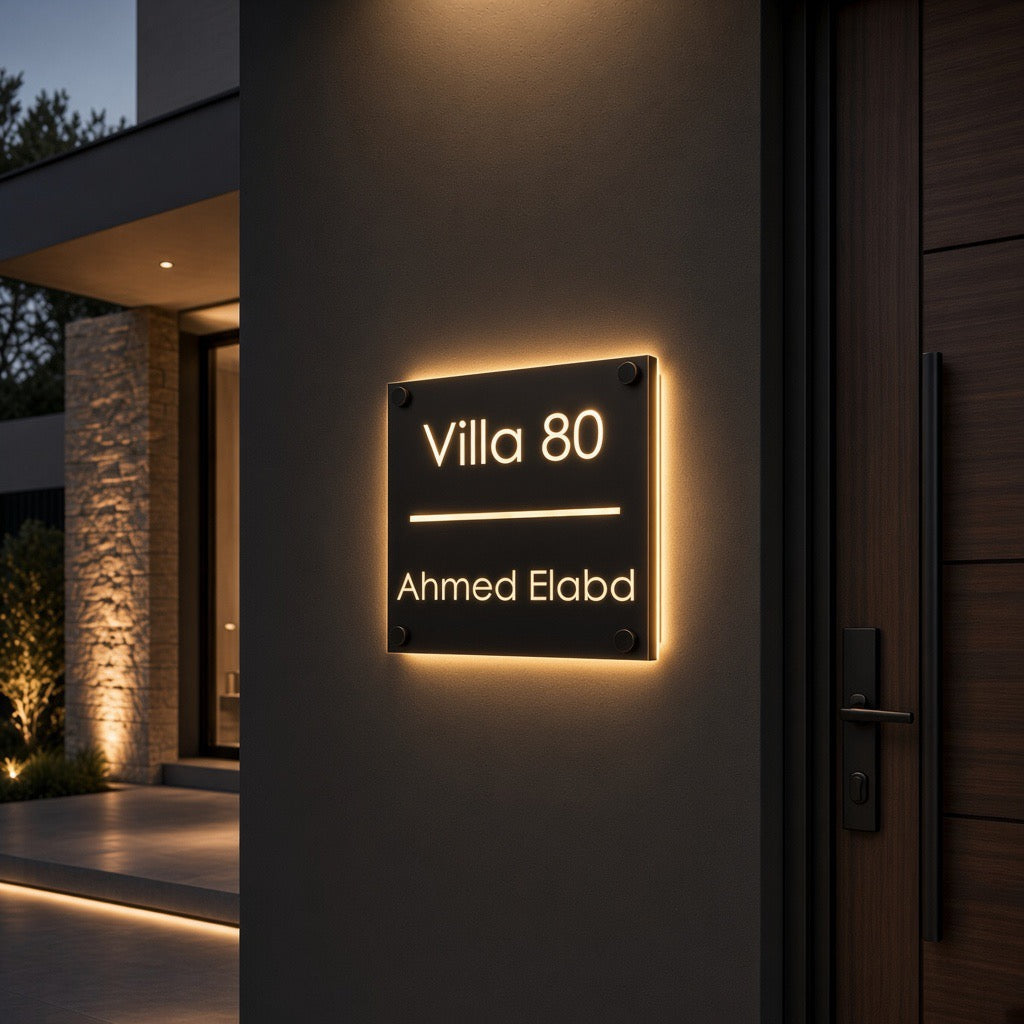 Led Acrylic Sign , Style 1