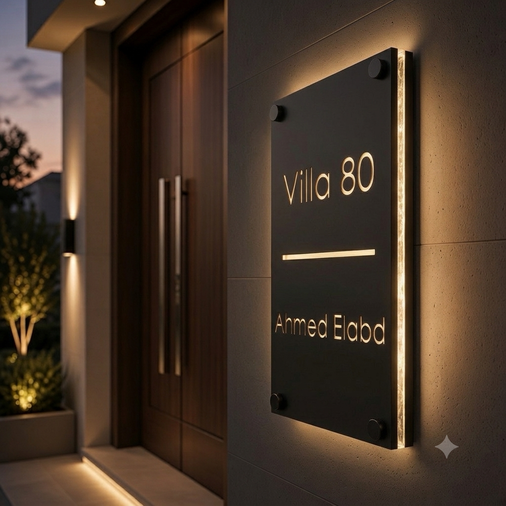Led Acrylic Sign , Style 3