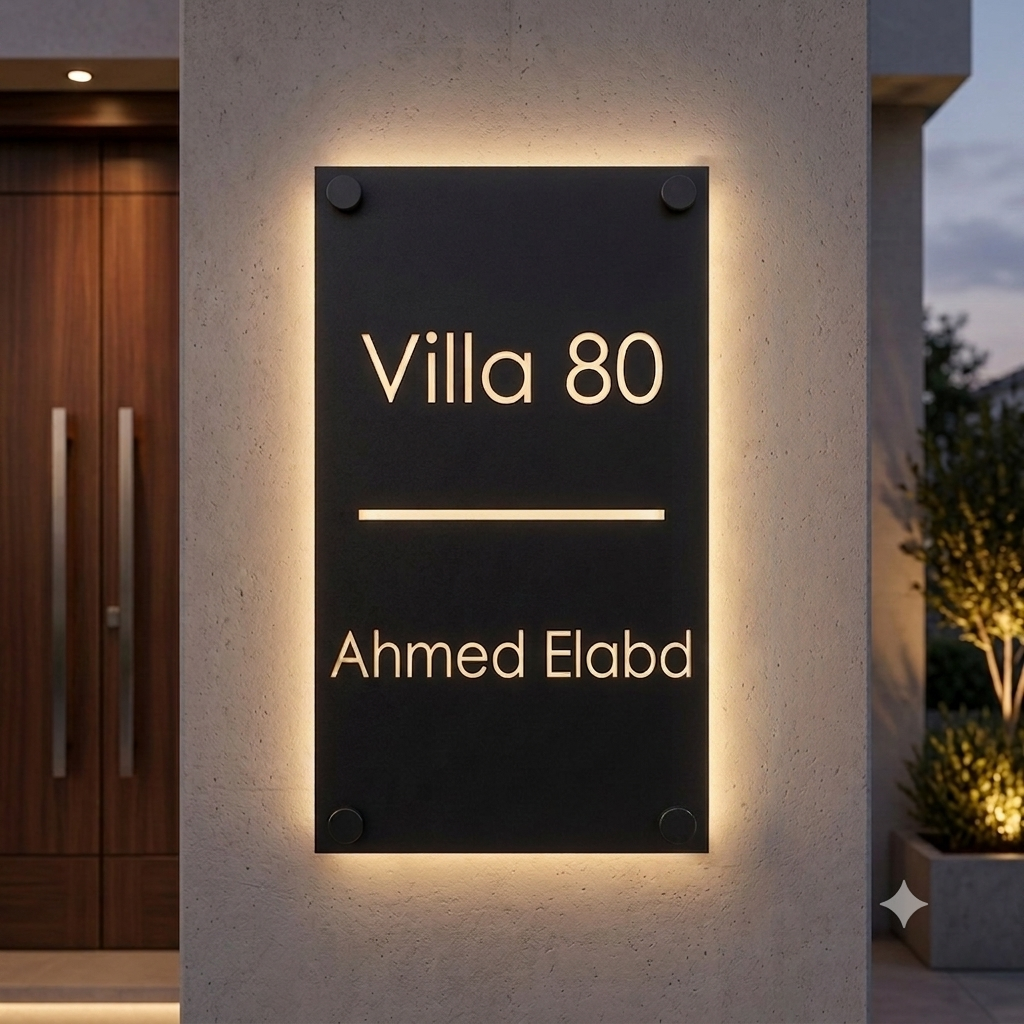 Led Acrylic Sign , Style 3