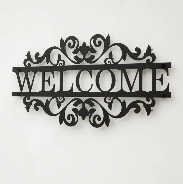 Welcome ,Metal Sign