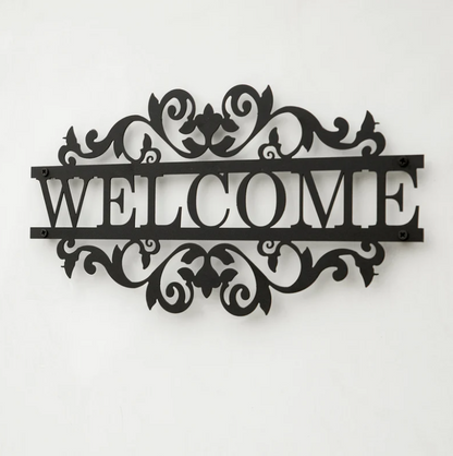 Welcome ,Metal Sign