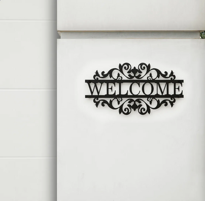 Welcome ,Metal Sign